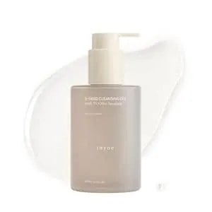 3-Seed Cleansing Oil With 5% Olive Squalane, Hydrating Cleansing Oil For Smooth, Radiant Skin, Lightweight Makeup Remover, Korean Skin Care, 6.76 Fl Oz 200 Ml