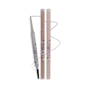Waterproof Gel Eyeliner Pencil - Highly Pigmented, Smudge-Proof, Ultra-Fine Tip For Precise Eye Makeup - Built-In Brush For Easy Application - Ideal For Women & Girls (03 Coffee)
