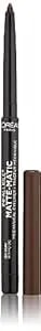 L'Oreal Paris Infallible Matte-Matic Mechanical Eyeliner, Deep Brown, 0.01 Oz.