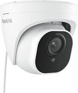 Reolink 4K Wired Security Camera Outdoor System, IP Poe Dome Surveillance Camera With Human/Vehicle Detection, 100Ft 8MP IR Night Vision, Work With Smart Home, Timelapse, Up To 512GB SD Card, RLC-820A