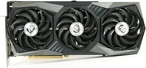 Msi Geforce Rtx 3070 Gaming X Trio 8gb gdrr6 Graphics Card - 256-Bit Hdmi/Dp, Tri-Frozr 2 Torx Ampere Architecture, Rgb Oc Nvidia Gpu Video Card For Pc Gaming, Computer Graphics Cards (Renewed)