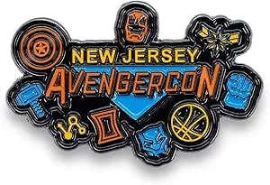 Marvel Studios Ms. Marvel Avengercon Enamel Pin Exclusive - Metal Brooch Badge Accessories For Backpack, Clothes, Hats - Superhero Gifts And Collectibles