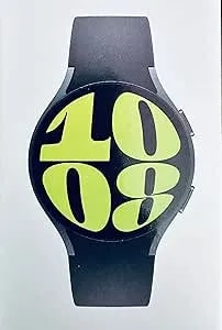 Samsung Galaxy Watch 6 44mm Aluminum Smartwatch W/ Fitness Tracker, Heart Monitor, Bia Sensor, Advanced Sleep Coaching, Bluetooth – Graphite