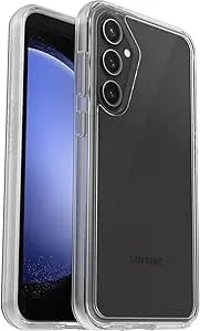 Otterbox Galaxy S23 FE Symmetry Series Clear Case - Clear, Ultra-Sleek, Wireless Charging Compatible, Raised Edges Protect Camera & Screen