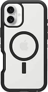 Otterbox Iphone 16 Plus Defender Series XT Clear Case - Dark Side (Single Unit Ships In Polybag)