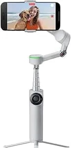 insta360 Flow 2 Pro 3-Axis Ai-Powered Smartphone Gimbal Creator Bundle - Stone Gray