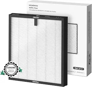 Morento 2 Pack hy4866 Genuine Air Purifier Replacement Filter - Air Purifier Filter For Smoke, Dust, Hair, Perfect Fit For hy4866 Air Purifier, Original Version