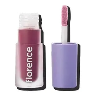 Florence By Mills Be A Vip Velvet Liquid Lipstick, Beautiful, Periodt (Deep Mauve Pink), 0.13 Oz/ 3.8g
