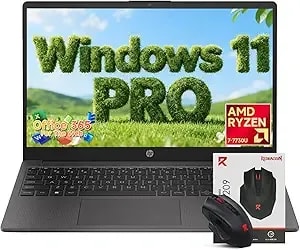 Hp Flagship 15.6" Fhd Business Laptop, Amd Ryzen 7 7730u, 16gb Ram, 512gb Pcie Ssd, Office 365 For The Web, Windows 11 Pro, Numeric Keypad, Webcam, Wi-Fi 6, Patented Accessory