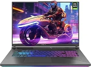 Asus Rog Strix g18 Gaming Laptop, Amd Ryzen 9-9955hx, 32 Gb ddr5 Ram, 2 Tb Pcie Ssd, 18" 2.5k (2560x1600) 240hz Display, Nvidia G-Force Rtx 5070, 4-Zone Rgb Keyboard, w11 Pro, Eclipse Gray