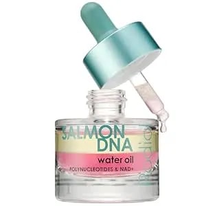 Rodial Salmon Dna Water-Oil Travel Size 0.6 Fl Oz - Pdrn Serum Bi-Phase Face Oil With Polynucleotides For Skin Renewal & Radiance, Lightweight Hydrating Skin Treatment