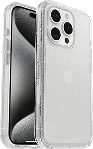 Otterbox Symmetry Series Case For Iphone 15 Pro - Stardust (Clear Glitter)