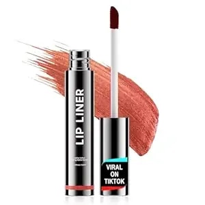Lip Tint Stain Peel Off - Waterproof Lip Liner Stain, Moisturizing Long-Lasting Lip Stain, Create A Natural Lip Color (Rose, 0.12 Fl Oz (Pack Of 1))