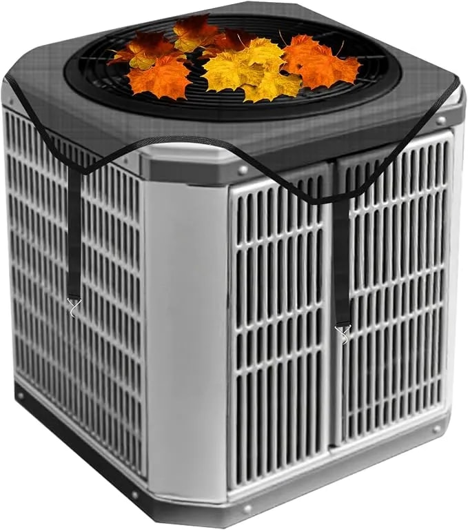 Central Air Conditioner Covers For Outside Units 36'' X 36'', Ac Mesh Covers For Outside Unit, Ac Unit Cover Outdoor Air Conditioner Condenser Hvac Heat Pump Cover Breathable Top Universal Defender