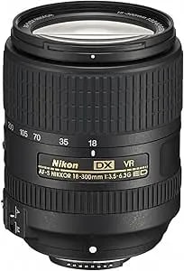 Nikon AF-S DX Nikkor 18-300mm F/3.5-6.3G ED Vibration Reduction Zoom Lens With Auto Focus For Nikon DSLR Cameras