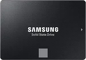 Samsung Ssd 870 Evo Sata Iii 2.5” 2tb, Read Speeds Up To 560mb/S - Sata Internal Solid State Drive, Upgrade Pc Or Laptop Memory & Storage For It Pros, Creators, Everyday Users (Mz-77e2t0b/Am)