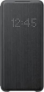 Samsung Galaxy s20+ Plus Case, Led Wallet Cover - Black (Us Version With Warranty)