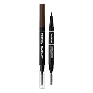 Covergirl - Easy Breezy Brow 24hr Brow Ink Pen™, Dual Applicator, Ultra-Precise Felt-Tip, Spoolie Comb, Water-Resistant, Lightweight, 100% Cruelty-Free