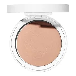 Well People Bio Powder Foundation, Lightweight & Hydrating Foundation For Perfecting & Smoothing Skin, Semi-Matte Finish, Vegan & Cruelty-Free, 5c