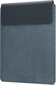 Lenovo Slim Laptop Sleeve 14 Inch Notebook/Tablet - Compatible With Macbook Air/Pro - Eco-Friendly Lightweight Case With Accessory Pocket & Magnetic Closure - Teal