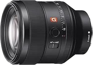 Sony Fe 85mm F/1.4 Gm Lens (Lens Only)