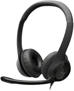Logitech H 390,Color Black,Connectivity Technology Wired,Built-In Media Headset.