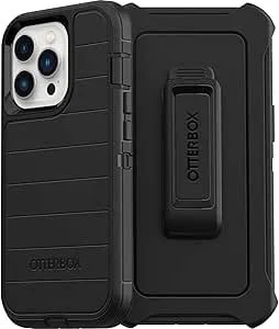Otterbox Defender Series Screenless Edition Case For Iphone 13 Pro (Only) - Holster Clip Included - Microbial Defense Protection - Non-Retail Packaging - Black