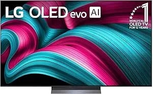 Lg 65-Inch Class Oled Evo Ai 4k c5 Series Smart Tv W/Dolby Atmos, Dolby Vision, hdr10, (oled65c5pua, 2025) Includes Total 5yr Warranty (Parts And Labor In-Home Service)