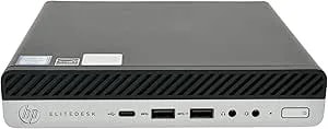 Hp Elitedesk 800 g5 Mini Pc - Intel Core i5-9500t - 8gb Ram - 256gb Nvme + 500gb Hdd - Windows 11 Pro - Built In Wifi - Mini Desktop Computer (Renewed) (8gb Ram + 256gb Nvme + 500gb Hdd)