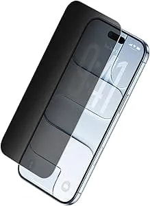 Belkin Screenforce Invisiglass Privacy Screen Protector For Iphone Air, Scratch-Resistant Impact Protection W/Included Easy Align Tray For Bubble Free Application - Made With Recycled Glass