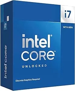 Intel® Core™ i7-14700KF New Gaming Desktop Processor 20 Cores (8 P-Cores + 12 E-Cores) - Unlocked