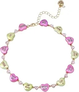 Betsey Johnson Jewelry Women'S Sweetheart Collar Necklace