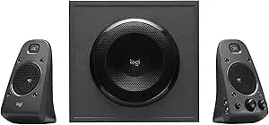 Logitech Z625 Powerful THX® Certified 2.1 Speaker System With Optical Input