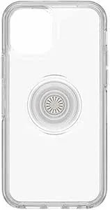 Otterbox Iphone 12 And 12 Pro Otter + Pop Symmetry Series Clear Case - Clear, Integrated Popsockets Popgrip, Slim, Pocket-Friendly, Raised Edges Protect Camera & Screen
