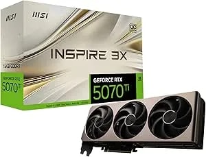 Msi Geforce Rtx 5070 Ti 16g Inspire 3x Oc