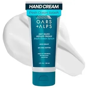 Oars + Alps Dry Hand Repair Cream, Made With Shea Butter, Dermatologist Tested, Tsa Friendly, 2 Fl Oz