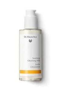 Dr. Hauschka Soothing Cleansing Milk, Sensitive Skin Ph Balanced Facial Cleanser & Make Up Remover For All Skin Types, Certified Natural, 4.9 Fl Oz