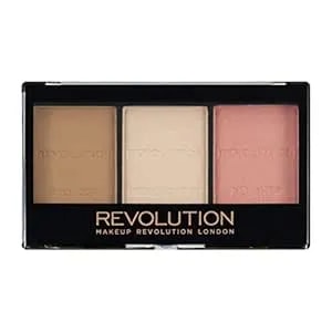 Makeup Revolution Ultra Sculpt & Contour Kit, Contour Palette, Define Your Features, Vegan & Cruelty Free, Ultra Fair c01, 3.6g