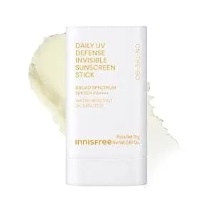 Innisfree Daily Uv Defense Sunscreen Stick Spf 50+​ - Korean Sunscreen Stick For Face And Body With Blurring Finish - Water Resistant - For All Skin Types