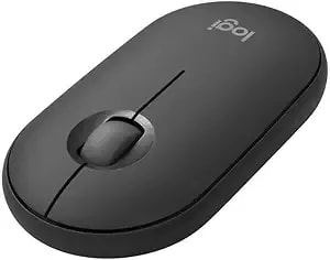 Logitech Pebble Slim Bluetooth Wireless Mouse 2 m350s, Tonal Graphite