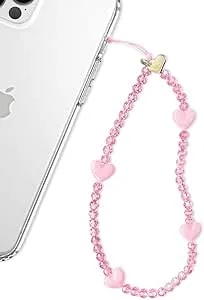 Velvet Caviar Phone Charm Wrist Strap - Cute Beaded Cellphone Wristlet - Lanyard Accessory For Women - Fits All Phone Cases