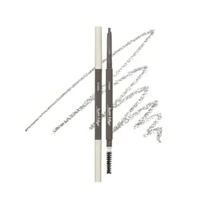 Etude Bare Edge Brow Pencil, Eyebrow Pencil, Slim 3d Hexagon, Natural Looking, Korean Makeup, Beauty, Mild Taupe (0.003 Ounce)