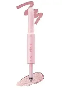 Kaja Eyeshadow - Wink Dazzle 05 Petal Prism (Matte) - Glitter, Smudge Proof, Creamy Formula, Vegan, Cruelty-Free, Creamy, Blendable, High Pigmentation Shimmer Stick, Long Lasting, Waterproof