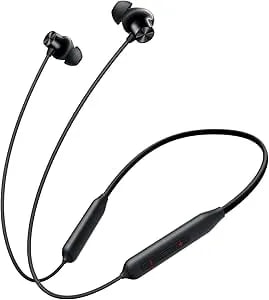 Oneplus Bullets Wireless z2 Bluetooth 5.0 In Ear Earphones, Bombastic Bass – 12.4 Mm Drivers, 30 Hrs Battery Life (Magico Black)