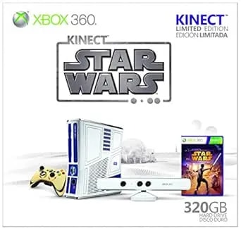 Microsoft Xbox 360 Limited Edition Kinect Star Wars Bundle (Renewed)