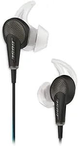Bose 718840-0010 Quietcomfort 20 Acoustic Noise Cancelling Headphones, Samsung And Android Devices, Black (Renewed)