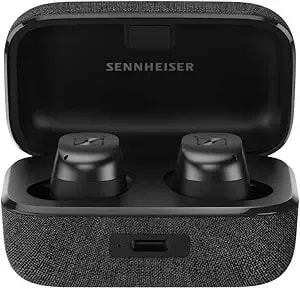Sennheiser Consumer Audio Momentum True Wireless 3 Earbuds Bluetooth In-Ear Headphones For Music And Call With Anc,Multipoint Connectivity,ipx4,Qi Charging,28-Hour Battery Life Compact Design,Graphite