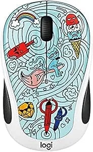 Logitech 910-005027 m325c Wireless Mouse-Bae-Bee Blue