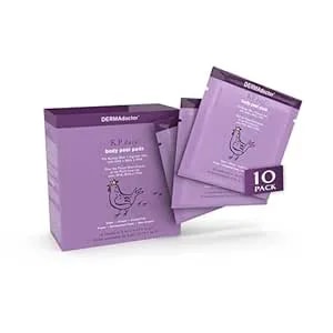 Dermadoctor Kp Bump Eraser Extra Strength Peel Pads – Exfoliating Body Treatment For Keratosis Pilaris, Body Acne & Rough Skin - Aha + Bha + Pha Formula - Dermatologist Developed