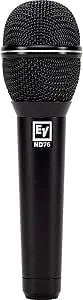 Electro-Voice nd76 Dynamic Cardioid Vocal Microphone,Black